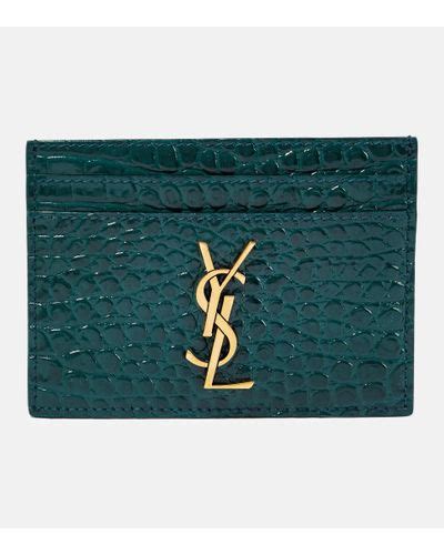 ysl kartenetui silber|Portemonnaies & Kartenetuis für Damen von Saint Laurent.